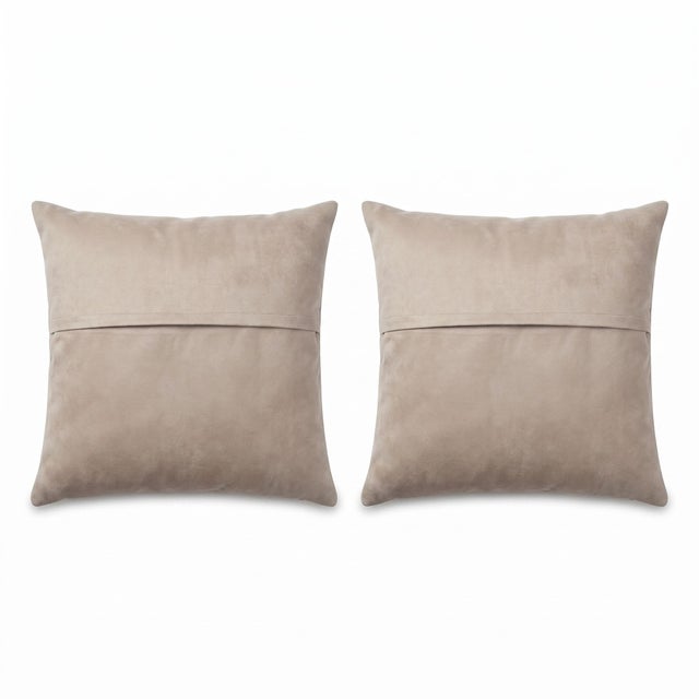 Anatolian Kilim Pillow Cover 19'' X 19'' - Set of Two For Sale - Image 4 of 4