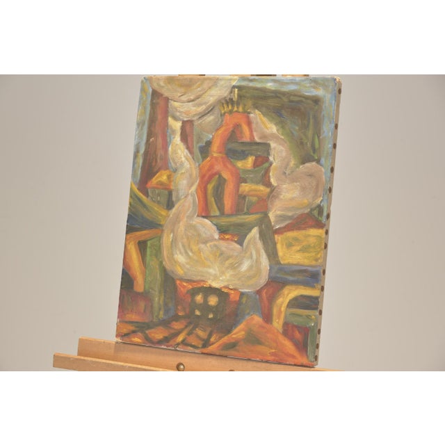 Among the most interesting genres of modern art is the depiction of the industrial world. Here, a steam locomotive passes...