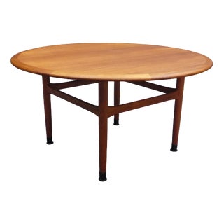 Teak Model 198 Coffee Table by Kurt Østervig for Jason Møbler, 1960s For Sale