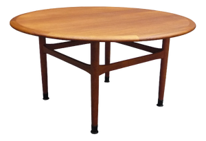 Teak Model 198 Coffee Table by Kurt Østervig for Jason Møbler, 1960s