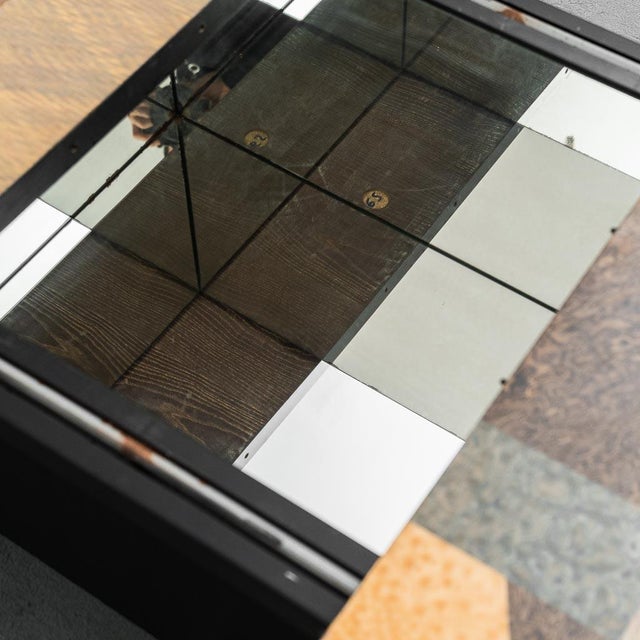 Wooden Coffee Table with Storage Compartment, 1970s For Sale - Image 6 of 10