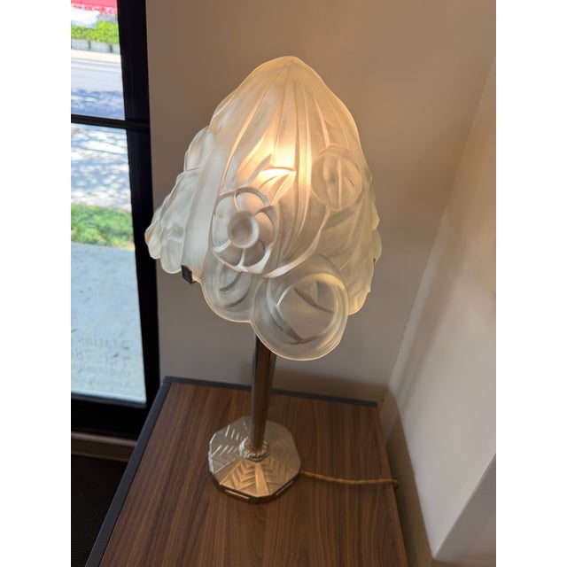 1930s 1930s French Art Deco Table Lamp For Sale - Image 5 of 7