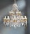 1930s Art Nouveau Amber Crystal Chandelier For Sale - Image 12 of 12