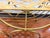 Vintage Gold Gilt Metal Bench With Scrollwork Arms For Sale In New York - Image 6 of 7