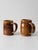 Vintage Rustic Handmade Pottery Mug Pair For Sale - Image 4 of 10
