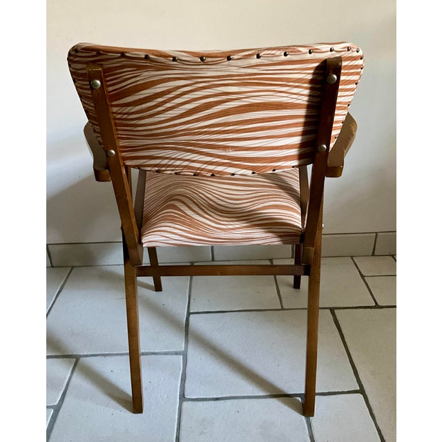 1950s Mid-Century Modern Wood Armchairs, 1960s, Set of 2 For Sale - Image 5 of 10