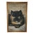 Mid 19th Century Tortoiseshell Cat Oil Painting For Sale
