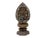 1990s Oriental Buddha Halo Back Lotus Base Boxwood Display Stand For Sale - Image 5 of 9