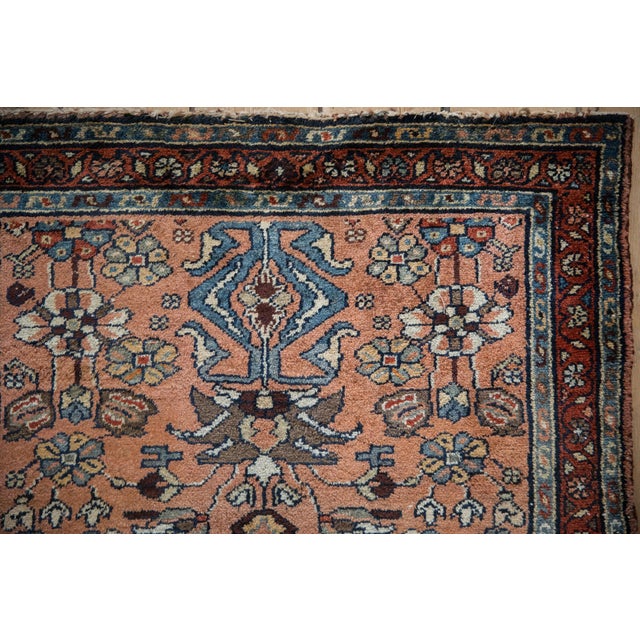 Copper Vintage Fine Mehreban Rug - 2'8" x 3'11" For Sale - Image 8 of 10