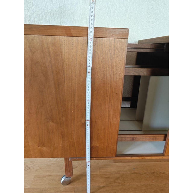 Mid-Century Modern Serving Trolley in Teak by Niels Glasdam, 1970s For Sale - Image 6 of 11