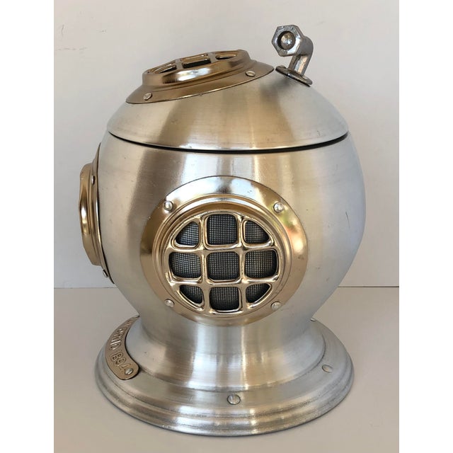 Vintage Ice Bucket Diving Helmet by Seymour Mann Livorno 1894 Chairish