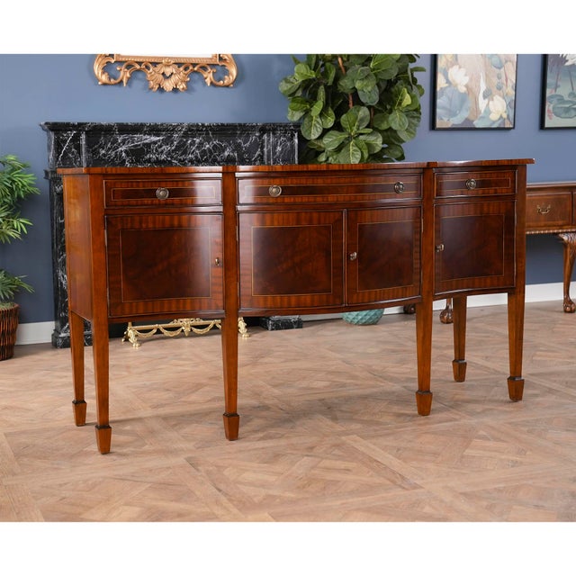 Niagara Furniture Mahogany Sideboard For Sale - Image 4 of 12