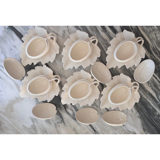 Ceramic Wedgwood Etruria Dysart Pattern Individual Autumn Soup Tureens - Set of 6 For Sale - Image 7 of 17