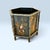 Vintage Metal Chinoiserie Wastebasket For Sale - Image 4 of 10