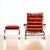 1970s Chrome & Velvet Lounge Chair Attributed to Reinhold Adolf and Hans-Jurgen for Schrapfer For Sale - Image 4 of 12