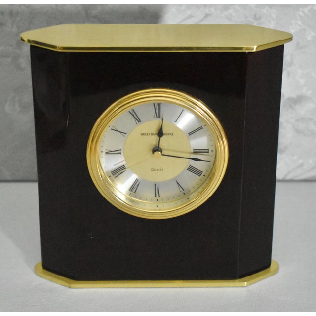 Mid-Century Modern Vintage Mid Century Modern Balley Banks and Biddle Battery Operated Desk Clock For Sale - Image 3 of 13