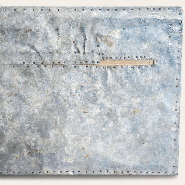 Early 20th Century American Primitive Worktable With Zinc Top For Sale In New York - Image 6 of 7