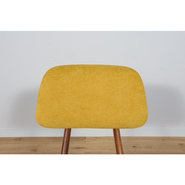 Mid-Century Teak Dining Chairs Scissor by Louis Van Teefelen for Wébé, Netherlands, 1950s, Set of 4 For Sale - Image 14 of 18