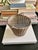 Brass Vintage Solid Brass Woven Basket With Swing Handles For Sale - Image 8 of 12