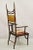 Antique Mahogany Art Nouveau Tall Finial Parlor Chair After j.s. Henry For Sale - Image 10 of 13