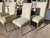 2000 - 2009 Fortuny Dining Chairs With Silver Leaf Finish - Set of 6 For Sale - Image 5 of 13