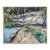 Plein Air Landscape of Swedish Riverbank For Sale