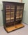 Glazed Bookcase in Oak For Sale - Image 6 of 8