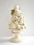 Mid-Century Italian Majolica White & Gold Topiary Centerpiece For Sale - Image 4 of 11