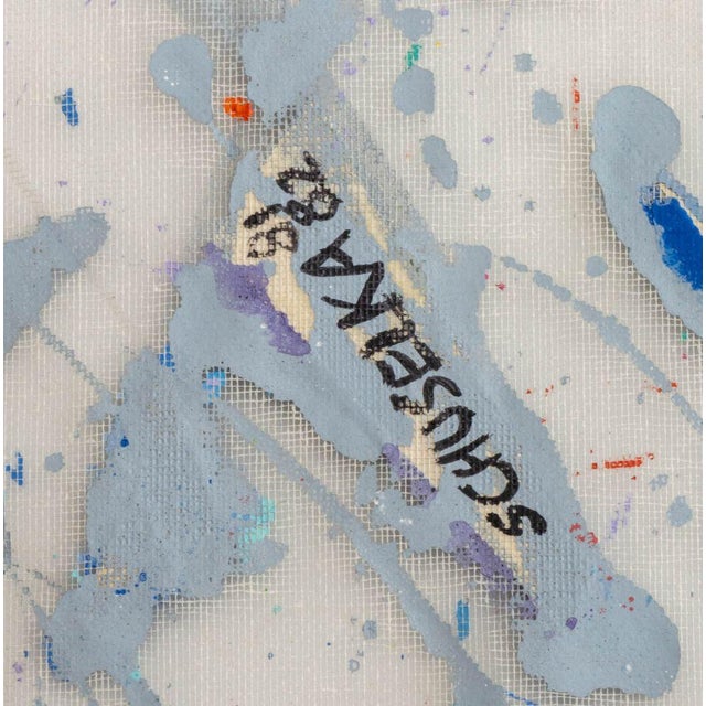 Light Gray Elfi Schuselka "Composite I" Mixed Media, 1981 For Sale - Image 8 of 8