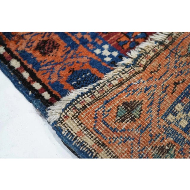 Antique Heriz Runner 3'4'' x 14'4''.