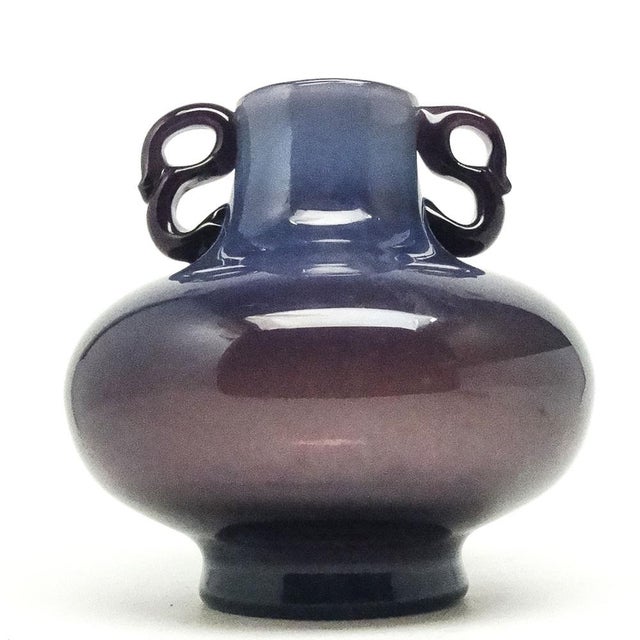 Postmodern Vase from Cracow Glassworks, Poland, 1970s For Sale - Image 9 of 14