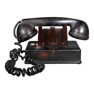 Antique Art Deco Bakelite Hotel Dictophone Desk Phone c.1930