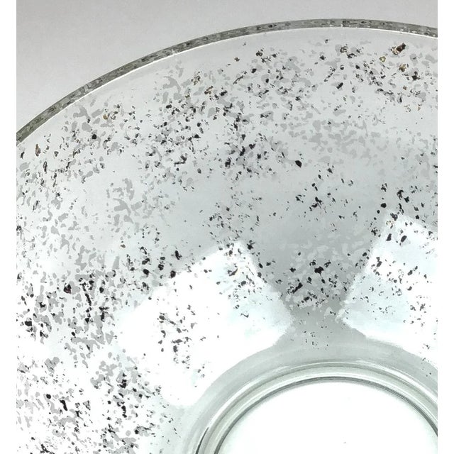 1950s 1990s Large Glass Spattered Design All Purpose Bowl For Sale - Image 5 of 13