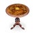 Wood Italian Walnut Burl Gueridon with Inlay of St. George and the Dragon, 1880 For Sale - Image 7 of 7