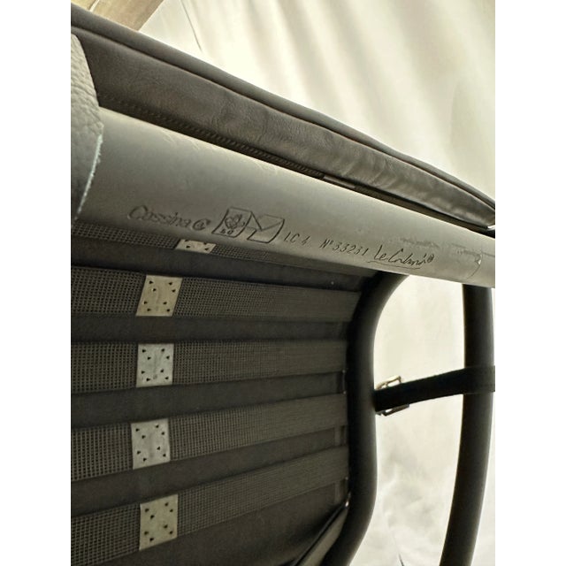 Lc4 Le Corbusier “Noire” Chaise Lounge for Cassina For Sale - Image 12 of 12
