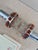 Turbines Wall Lights in Metal and Glass, 1970s, Set of 2 For Sale - Image 4 of 6