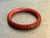 Asian Carved Cinnabar Bangle Bracelet For Sale - Image 3 of 3
