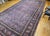 19th Century Oversized Persian Khorassan Rug, Hand-Knotted Wool, Allover Pattern, Purple & Blue, 11’ X 20’ For Sale - Image 9 of 17