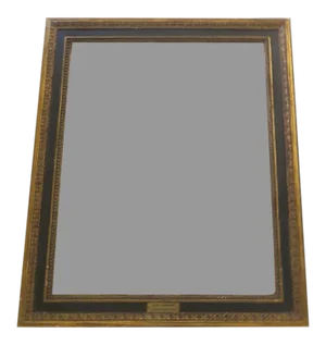 Vintage Gilt and Black Painted Picture Frame