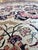 Antique Persian Lavar Kerman Oriental Carpet, Handmade, White, Navy, Jewel Tone For Sale - Image 15 of 18