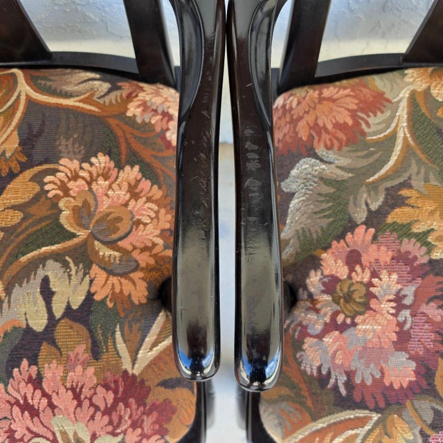 Vintage Bernhardt Chinoiserie Ming Dining Chairs Set of 8 For Sale - Image 16 of 16
