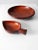 Mid-Century Modern Mid-Century Tropical Woodenware Bowl Pair For Sale - Image 3 of 12