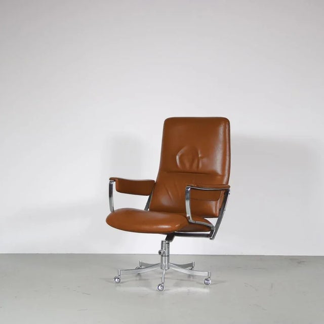 Jk760 Desk Chair by Jorgen Kastholm for Kill International, Germany, 1970s For Sale - Image 12 of 13