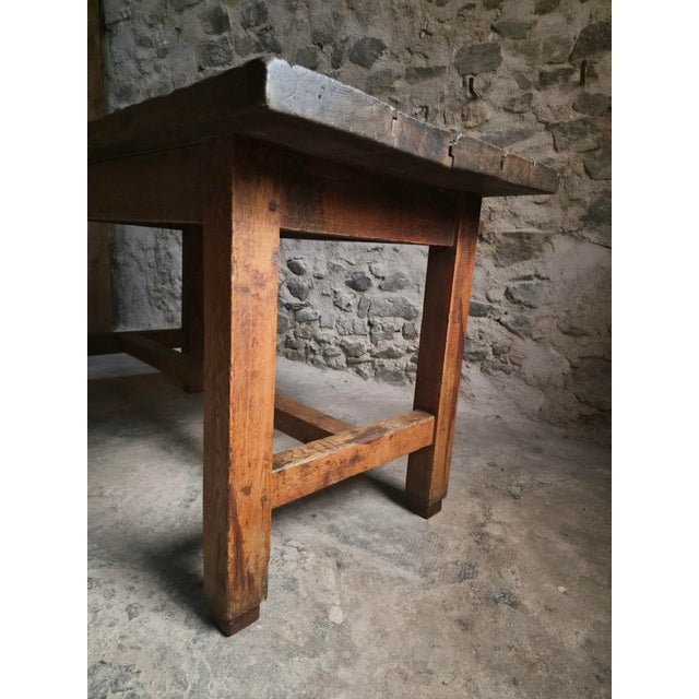 Antique Oak Worktable, France, 1800s For Sale - Image 13 of 18