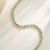 Nina Zhou 20.40ct Heart Aquamarine Riviera Graduated Tennis Necklace in 14k Gold For Sale In Los Angeles - Image 6 of 12