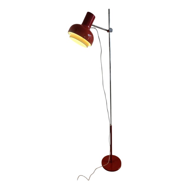 Mid-Century Adjustable Floor Lamp by Josef Hurka for Napako, 1970s For Sale