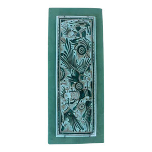 Felix Tissot Mexican Fantasia Folk Art Tile Wall Hanging