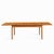Glostrup Møbelfabrik Mid Century Danish Teak Hidden Leaf Dining Table with 2 Leaves This table measures: 60.25 wide x...