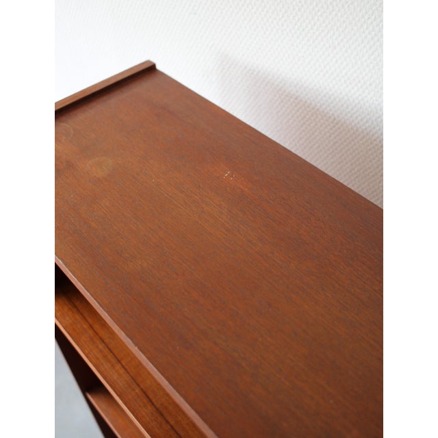 Brown Vintage Danish Desk in Teak, 1960s For Sale - Image 8 of 12