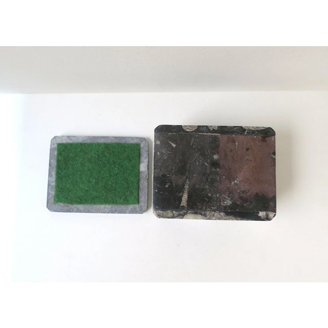 Marble Stone Jewelry Box, England For Sale - Image 11 of 11